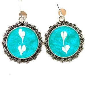 Silver Heart Earrings